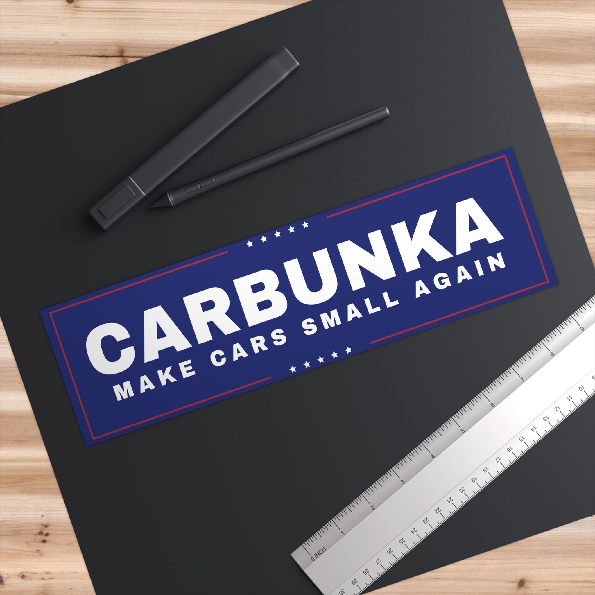 "Make Cars Small Again" Bumper Sticker