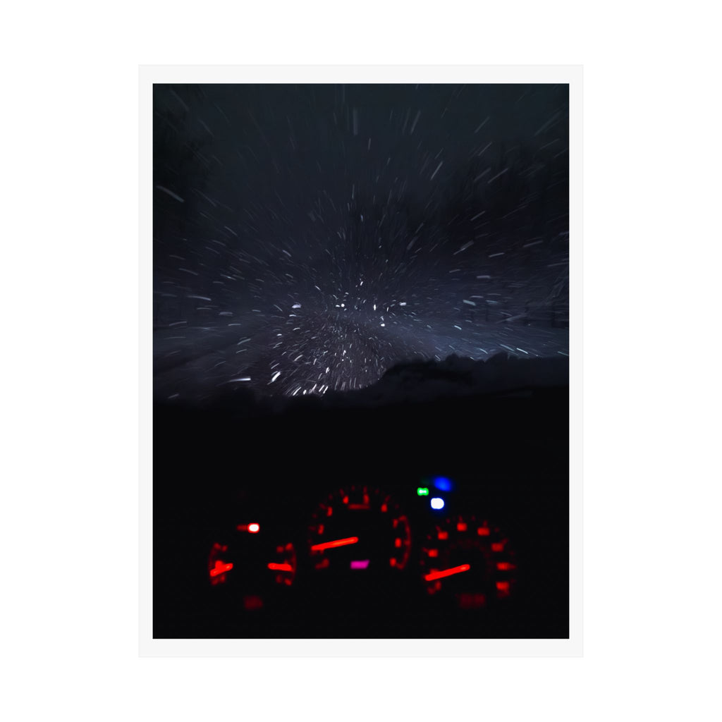 Snowy Gauges Poster